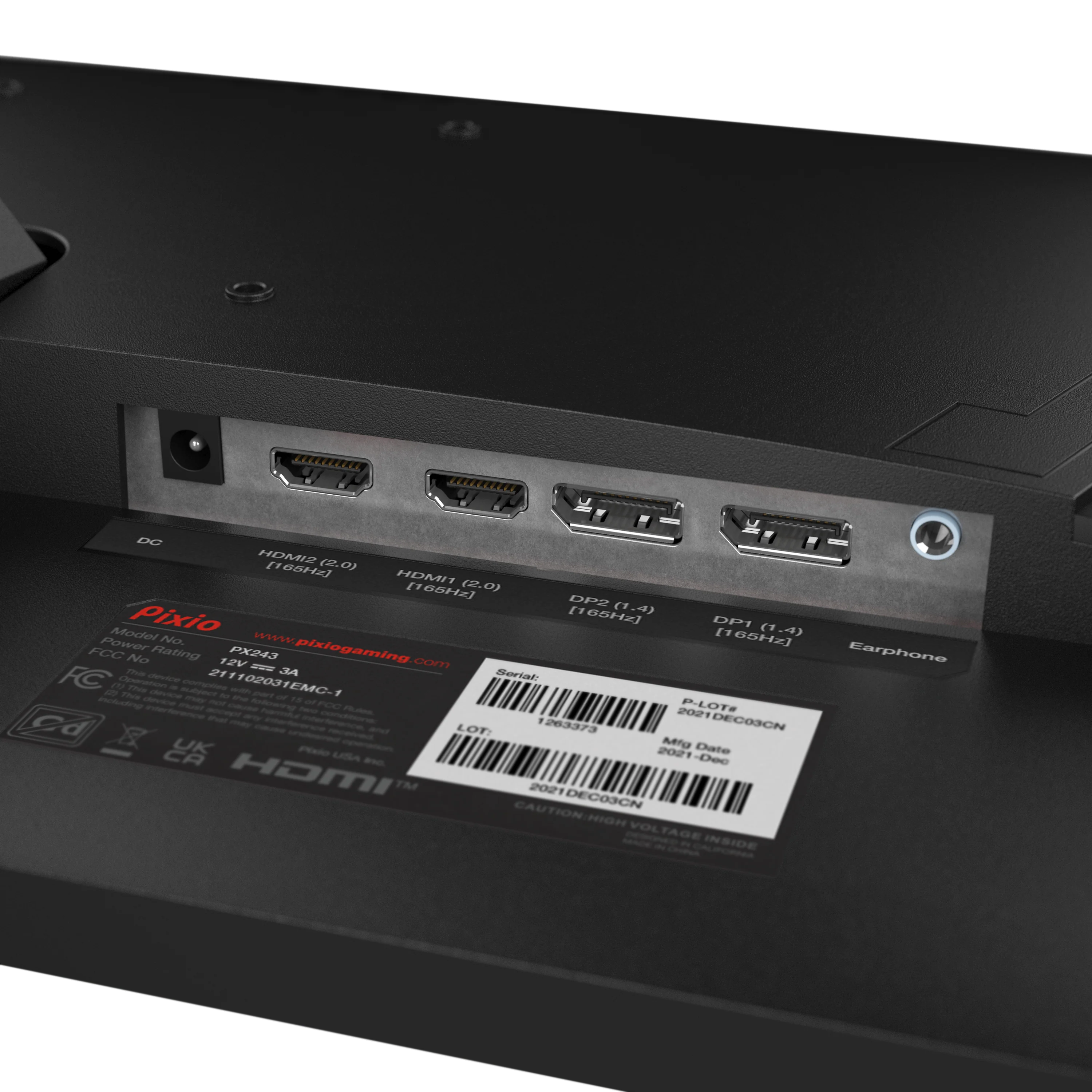 PX243 Gaming Monitor 24in - Certified Refurbished - Image 4