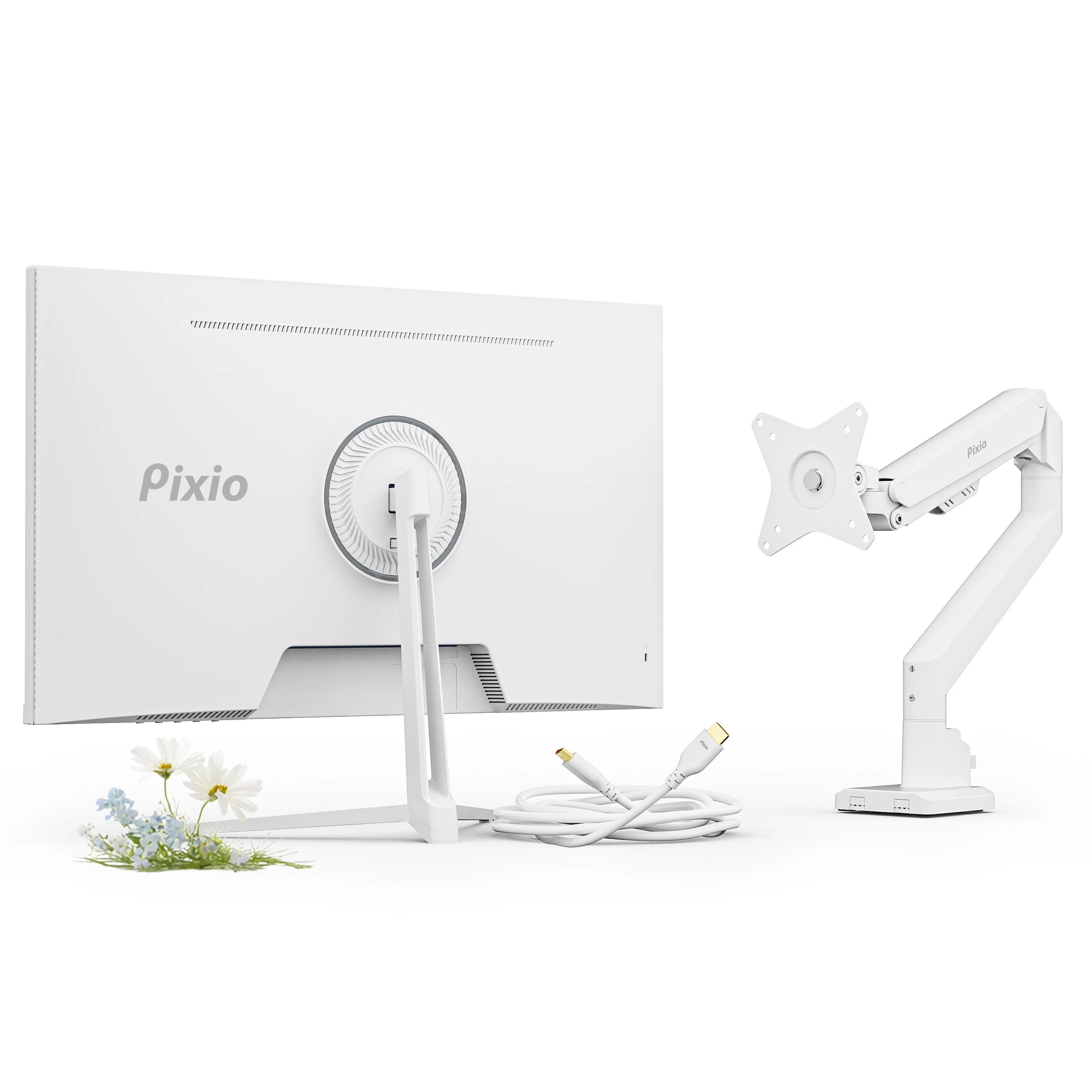 PX278 Wave Bundle: Includes Monitor Arm + Accessories - Image 8
