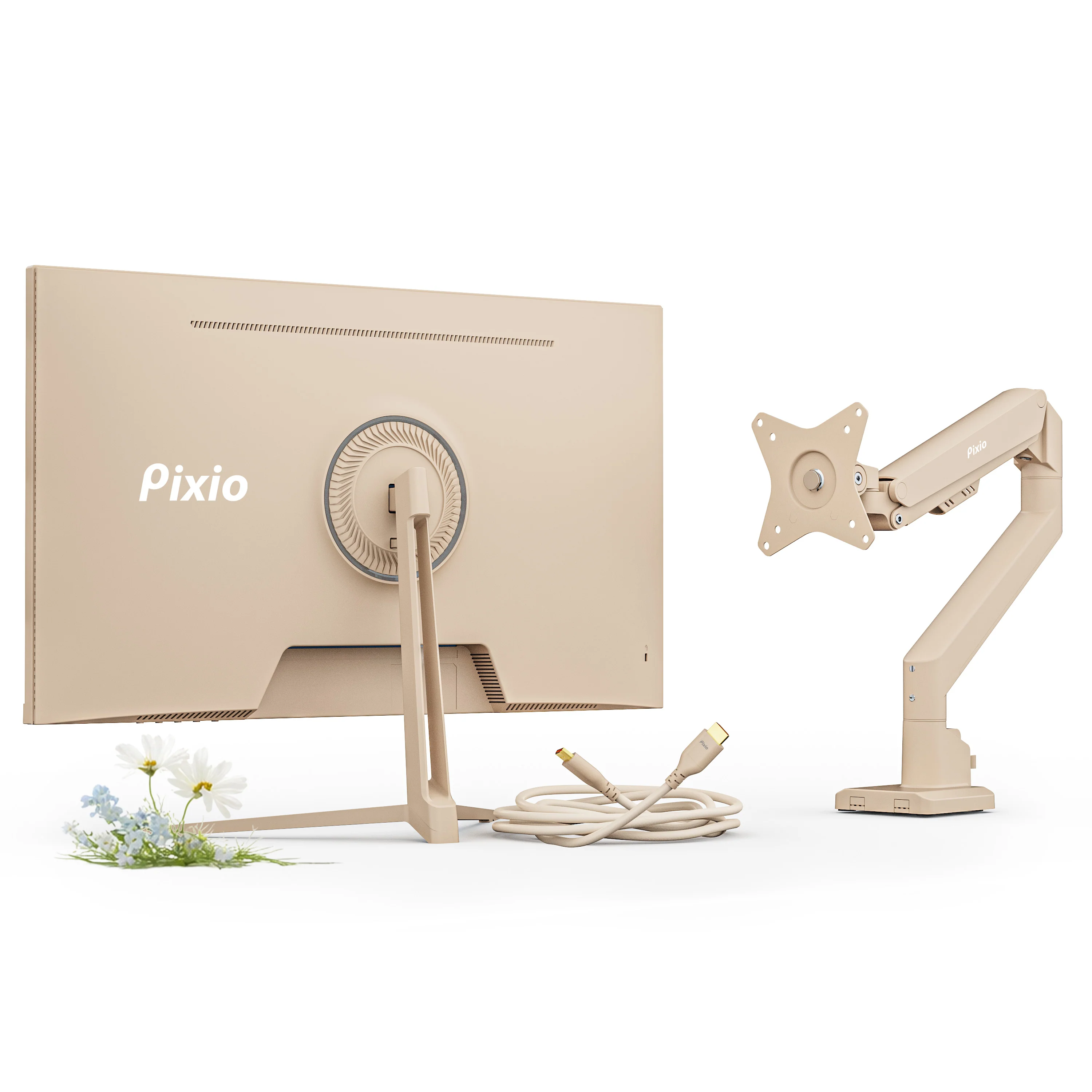 PX278 Wave Bundle: Includes Monitor Arm + Accessories - Image 6